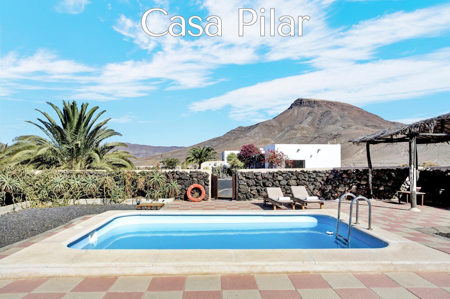 Casa Pilar, Aurora Y Tarabilla En Finca Ecologica Teguitar Dış mekan fotoğraf
