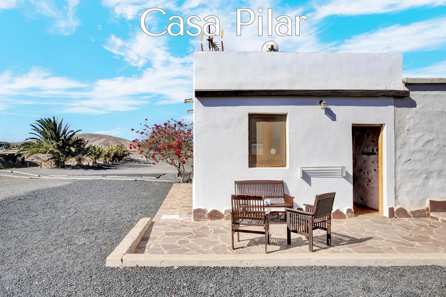 Casa Pilar, Aurora Y Tarabilla En Finca Ecologica Teguitar Dış mekan fotoğraf